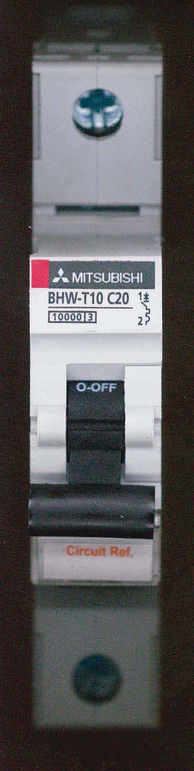 Isolation MCB guarantees complete electric isolation of the downstream circuit when switched off ; thus enhancing safety