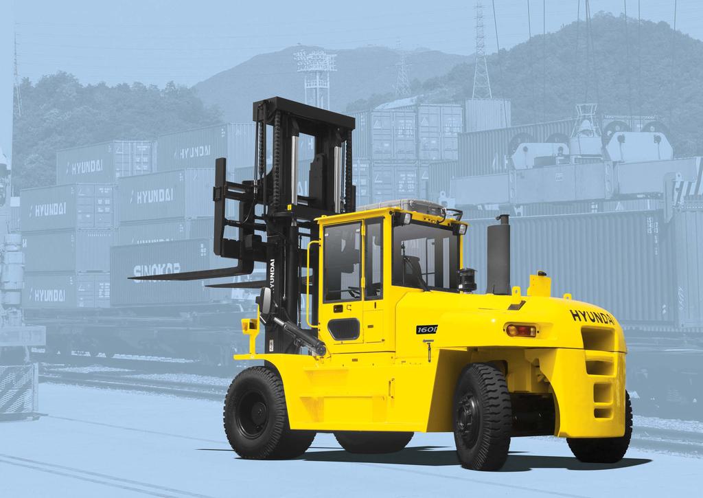 FORKLIFT Model NEW criterion of Big Fork Truck introduces a new line of 7series