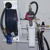 DISPENSING PACKAGES Model 555004 Diaphragm pump & hose reel package.