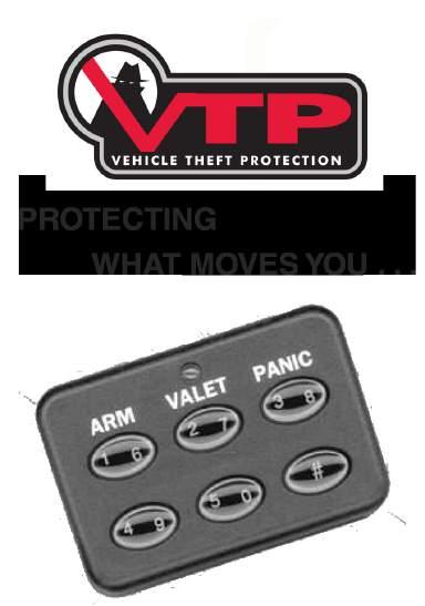 VTP VEHICLE THEFT PROTECTION VTP Vehicle Theft Protection is a state of