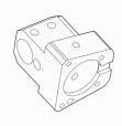 VDI Tool Holder WASINO VDI Tool Holder For WASINO For WASINO A-18 Radial Milling & Drilling Head Specifi cations: (Maximum RPM: 3500) D X DF65ER32 65mm 2.