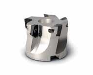 Square shoulder and slot milling cutters Turbo 10/12/18 For insert selection and cutting data recommendations, see page(s) 3-8 For complete insert programme, see page(s) 58-60 For helical
