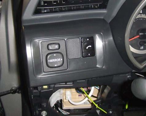Position the steering column all the way up and in (Most critical position to verify clearance between microphone and other components in the surrounding).