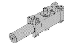 LCN 4010T SERIES CYLINDERS CYLINDER, 4010T-3071 Standard, handed cast iron cylinder assembly. For various applications see Table of Sizes on 4010T Series page 13.