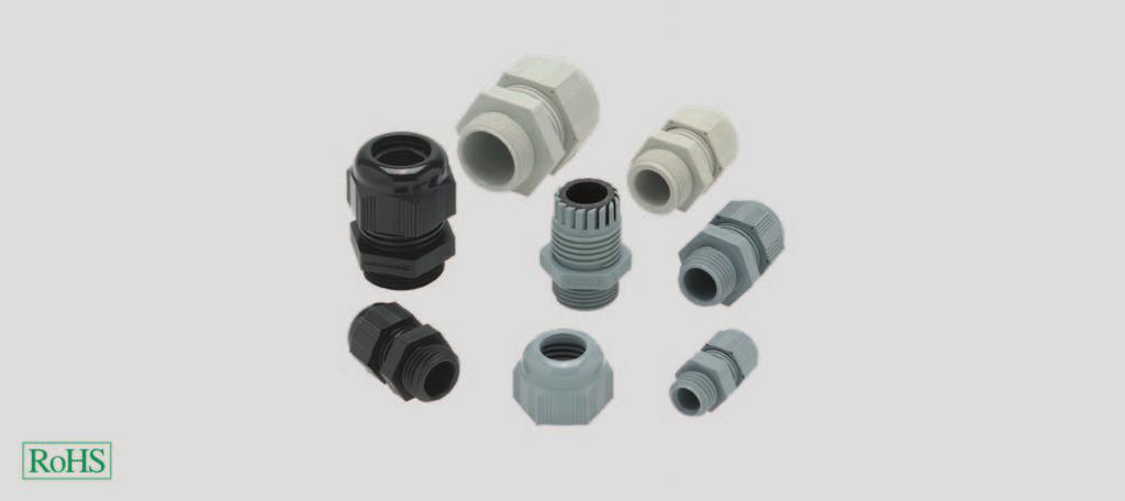 Cable Glands / made of plastic for standard applications HELUTOP HT cable gland HELUTOP HT The plastic cable gland with vibration protection.