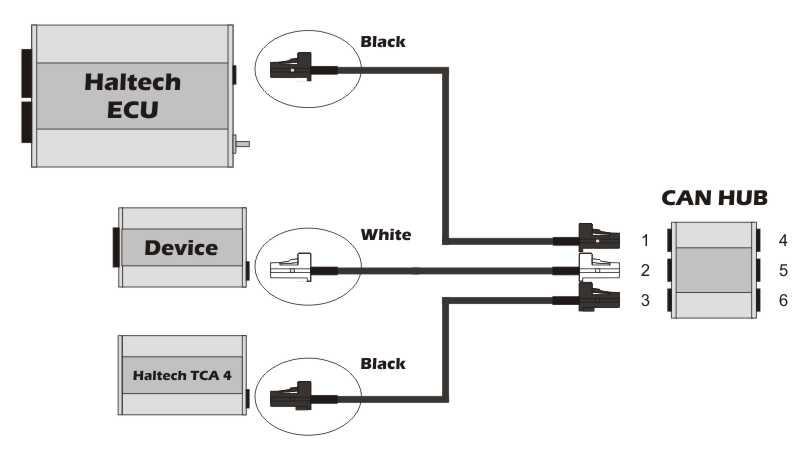 thermocouple inputs in use to separate spare AVI inputs on your Haltech ECU ( see diagram below ) Connect the auxiliary harness to