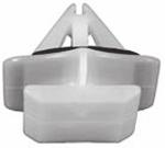 Ford Clips CRX20394 FORD MOULDING CLIP Not available from OEM White Nylon Door cladding moulding clip with sealer.
