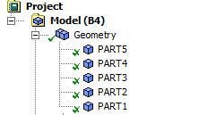 19 Project and its Parts After importing the model into project schematic window drag and drop the Static