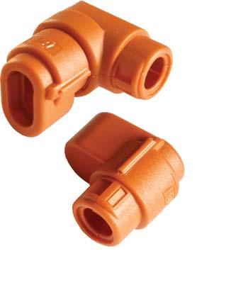 TempGuard external hinged connector interfaces osch ompact osch ompact - High Temperature External Hinged onnector Interface Single junction straight and 90 elbow fittings providing high integrity,