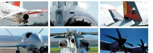 A competitive & broad portfolio Strong position in all key defence aero market sectors Broadest military engine customer base