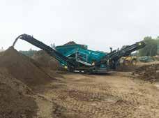 64m (11 11 ) User benefits include a rapid set-up time and ease of operation aided by hydraulic folding tail and side conveyors, rigid feed hopper sides and two speed tracks.