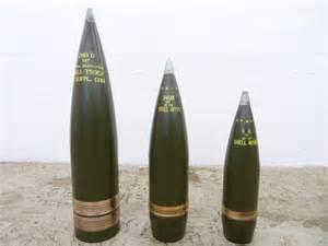 High Explosive Rounds B632 CTG 60-mm C256 and C868 Cartridge 81-mm C463 105mm (Rocket Assist) C508 105mm (Shaped Charge) C995 CTG and Launcher AT-4 (Shaped Charge) D544 155mm D624 8 in Smaller items