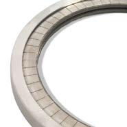 Additional opportunities brush seals General Information High temperature nickel-cobalt alloy bristles Radial seals which may be used in place of traditional labyrinth seals Applications in large and