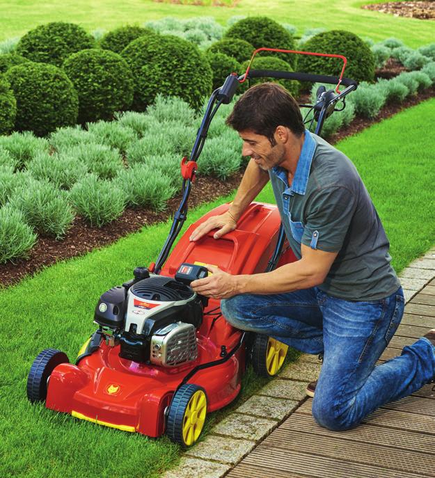State-of-the-art technology Convenience and flexibility Are you tired of petrol lawn mowers that make you sweat even before mowing?