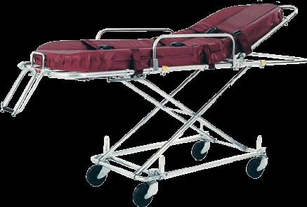 Because the Model 30 must be lifted to be loaded into the vehicle, it can be used with ambulances that have various floor heights.
