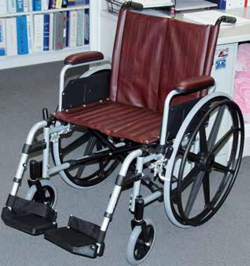 Non-Ferromagnetic Wheelchairs MRI Non-Ferromagnetic 20-24 Wide Non-Ferromagnetic Aluminum Wheelchairs This Non-Ferromagnetic wheelchair consists of materials such as brass, titanium, aluminum and