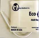 Eco-Choice Disposable Blood Pressure Cuffs 2-Tube Mated Submin Weighs 25% less than traditional cuffs Universal connection system ensures complete