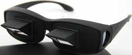 Eye Wear MRI Patient Comfort Non-Magnetic Prism Glasses Non-magnetic Prism Glasses allow the patient to see the room outside the bore of the magnet during their scan, allowing a companion or scenic