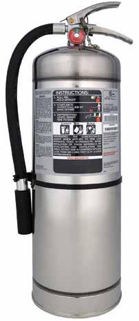 MRI Safety Fire Extinguishers Pre-Filled Fire Extinguisher The Model FE-2000 fire extinguisher is designed to be the ideal fire extinguisher for hazard areas that require a reliable and safe