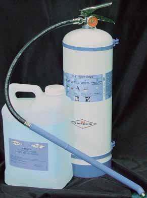 Fire Extinguisher MRI Safety De-Ionized Water Fire Extinguisher The ultimate extinguisher for class A fires, especially where a potential Class C (electrical) hazard exists.