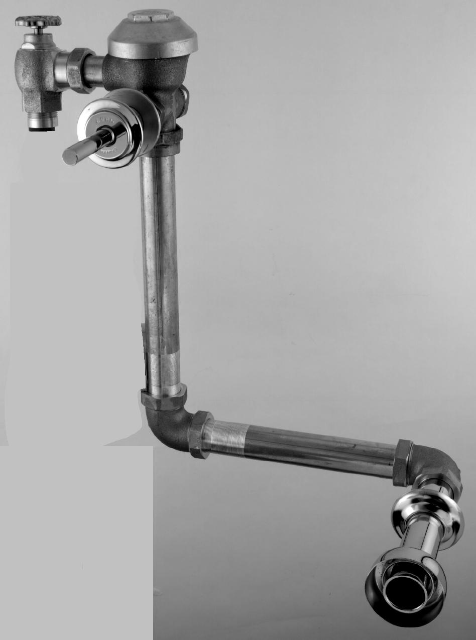 Z6100 Series Concealed Flushometer Installation, Operation, Maintenance, and Parts Manual Patented and Patents Pending Z6140 Concealed Closet/Urinal Systems Z6140 Z6142 Z6143 Z6144 Z6150 Z6152 Z6154