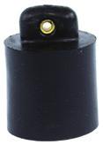 Single pole connectors J-series E1017 protective caps FSECTION NEMA 3R J-series E1017 caps Resilient rubber body provides superior protection against elements Molded from colorfast material