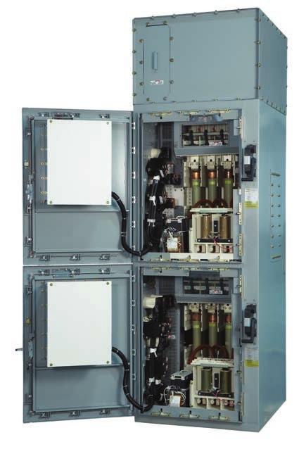 This means that when the medium voltage doors are properly secured, the service technician can still access the interior of the low voltage compartment.