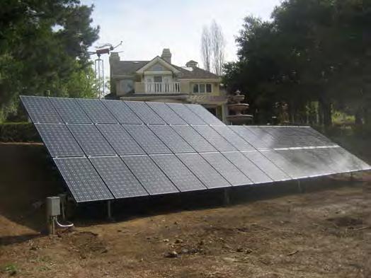 Lang Ground Mount Los Altos, CA 7.56 kw STC DC; 6.7 kw CEC-AC 9440 kwh $600 $214 Cost Savings (25 years): $170,295 % Power Offset: 42% 64% 22.