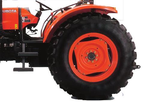 Tire Options To enable the M108S to perform its best, we offer a variety of tires, including cast iron
