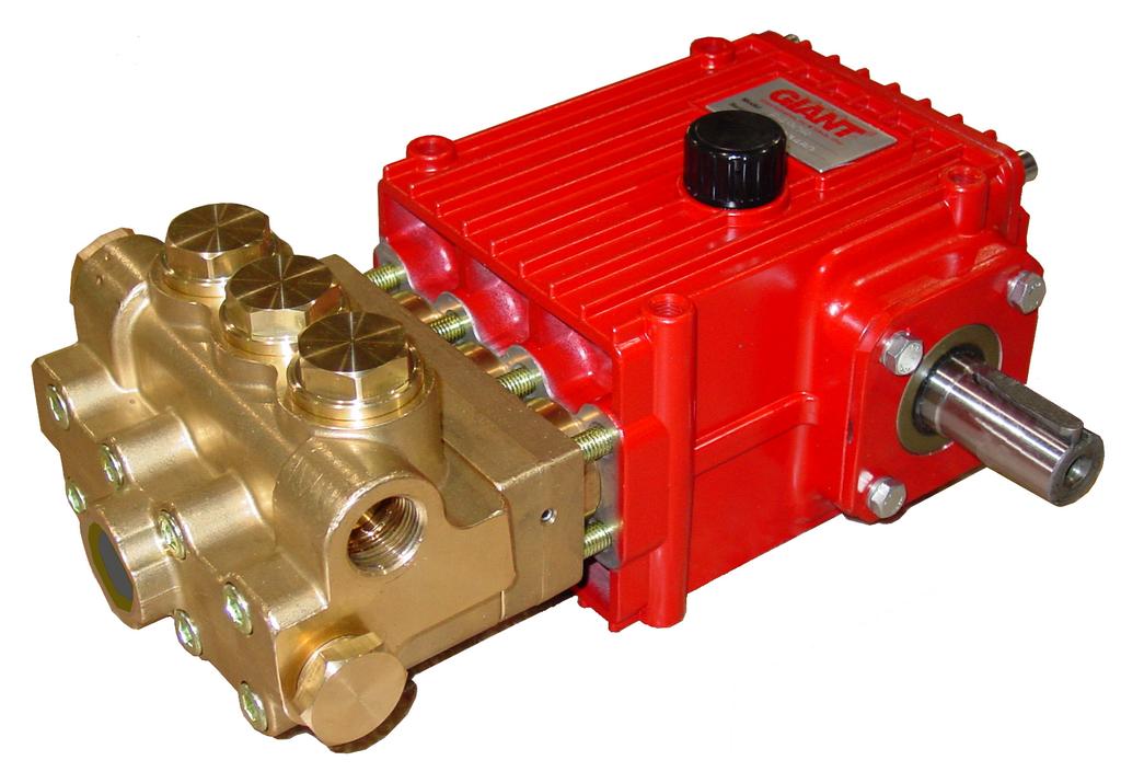 Models Triplex Ceramic Plunger Pump Operating Instructions/ Repair and