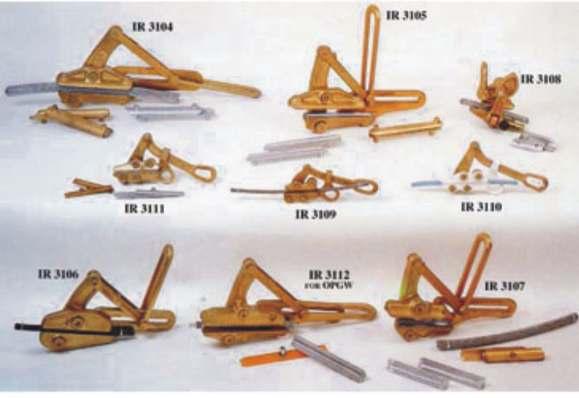 Automatic Come Along Clamps Suitable For Aluminium, A.C.S.R, Steel Earth Wire, Ant twisting Rope And Copper Conductors.