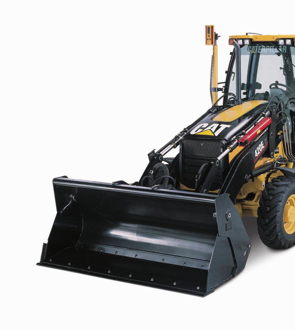 420E/420E IT Backhoe Loader Caterpillar Backhoe Loaders set the industry standard for operator comfort, exceptional performance, versatility and jobsite efficiency.