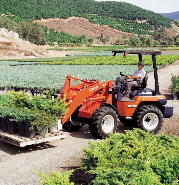 R KUBOTA WHEEL LOADERS R R420S/R520S Agile, powerful, and ultra-versatile, our compact