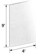 Stucco Vertical Siding 4' x 8' STUCCO Product Code: 10047/000 Length: 8' Sq. Cov./Unit: 16 Sq. Ft./Unit: 1,600 lbs./unit: 3,935 (approx.