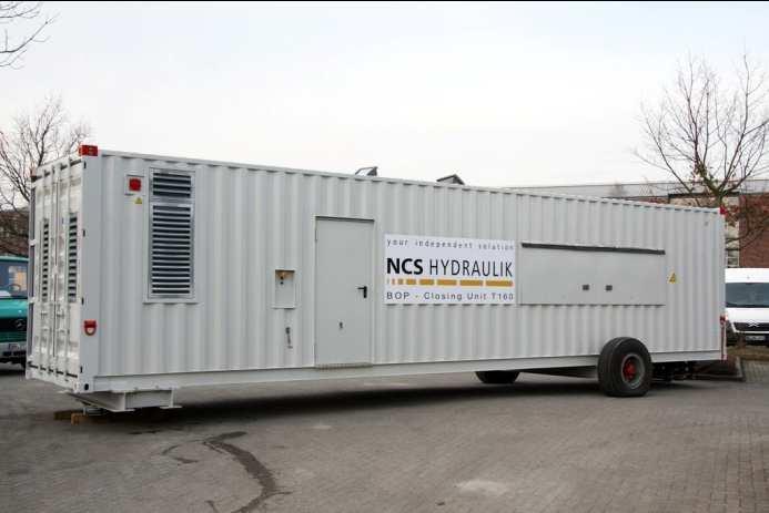 operation GEP 65-2 generator set with diesel exhaust
