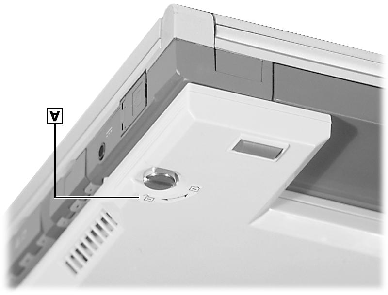 6. Use a coin or a screwdriver to turn the battery screws 90 as marked to secure the battery to the computer (see the following figure).