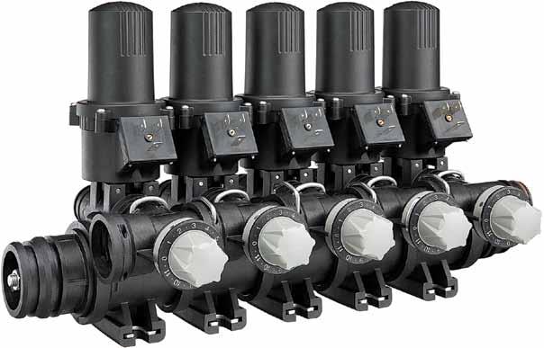 430 Series 3-Way Manifold The 430 series 3-way shutoff manifold features a 3-way, metered bypass ball valve design.