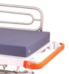 struts allow for easy adjustment of the head section Mobility castors allow treatment table to be moved effortlessly Rigid