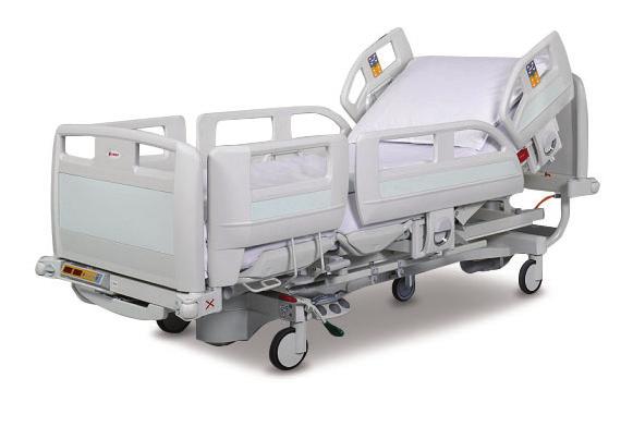 Beds Linet Eleganza 2 Hospital Bed The Eleganza 2 pushes the boundaries of safety standards, quality of workmanship and design.