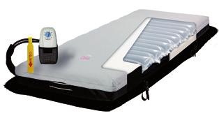 Mattresses MA0340 - Oska Sam Bas Type: Static air mattress Height: 16 cm Function: Prevention and treatment up to and including category 2(1) Recommended user weight: 0-200 kg Power supply: 230 V/50