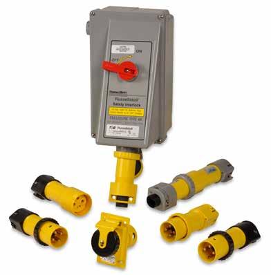 Non-Metallic Plugs, Connectors, Receptacles and Inlets 20, 30, 50 and 60 Amp, Maximum 600VAC/250VDC Safety Truly waterproof: Not just watertight, but waterproof (tested under 1000 PSI) Exclusive