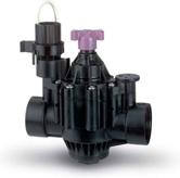 Slow closing to prevent water hammer and subsequent system damage. One-piece solenoid with captured plunger and spring for easy servicing. Prevents loss of parts during field service.