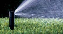 Spray Heads Advanced nozzle technology assures superior water distribution. Rain Bird U-Series nozzles produce spray patterns from two orifices 2 to form a continuous water stream.