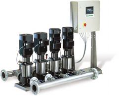 Commercial Pump Stations Leading Edge VFD Technology Multi-Pump Stations ME and MF Series Commercial Irrigation, Water, and Aeration Custom designed multi-pump systems that maintain constant pressure