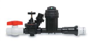 Landscape Drip / Xerigation Control Zone Components Medium Flow Commercial Control Zone Kit with Basket Filter Complete kit is the simplest and most reliable control zone kit for commercial