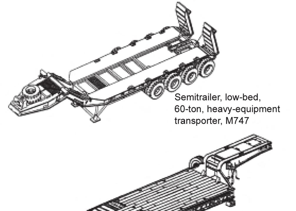 Chapter 10 the trailers to haul long items such as pipes or lumber, or packaged items such as landing mats or