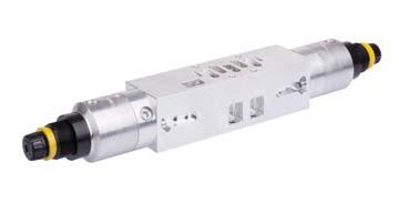 Pneumatic Directional Control Valves AVENTICS Corporation 29 Subbases and manifold accessories, Size 3 ISO SIZE 3 ACCESSORIES Single Sandwich Regulator Ideal for applications within a manifold where