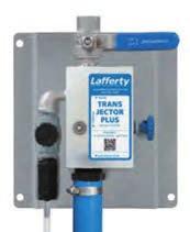 Lafferty LAFFERTY TRANSFOAMERS AND TRANSJECTORS are versatile, fully adjustable chemical foamers and injectors that are designed for use with existing foam or spray bars, respectively, or can be used