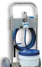 Choice of two flow rates provides for quick area coverage for small or large applications.