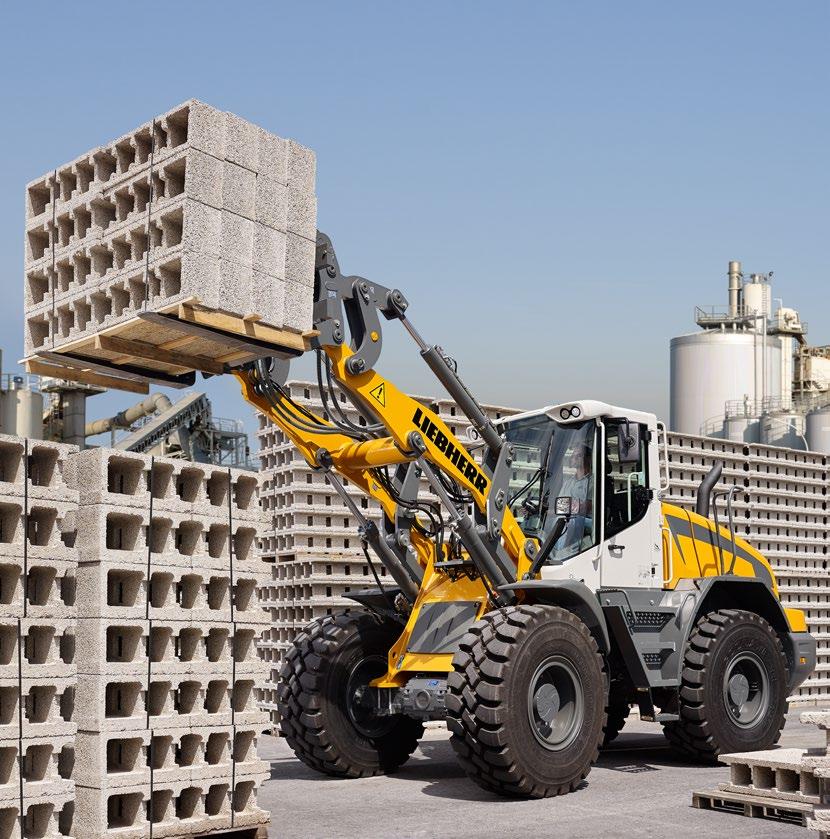 Wheel Loaders Tipping load 7,700